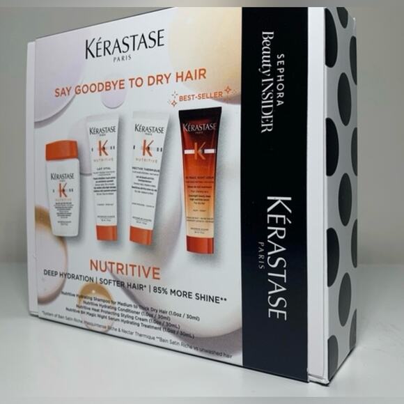Nutritive Hair Care Set - White and Orange - Picture 7 of 10